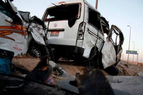 ارتفاع عدد ضحايا حادث تصادم سيارتين أعلى الطريق الدائري الإقليمي بعد كارتة حلوان
