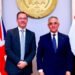 وزير العدل يبحث مع سفير بريطانيا تعزيز التعاون القضائي ومكافحة الجرائم السيبرانية