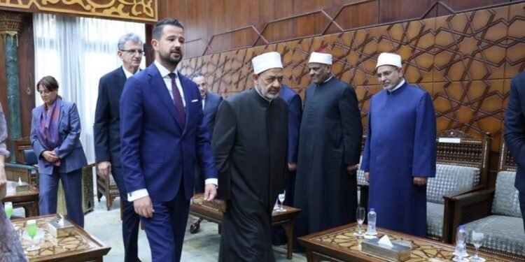 شيخ الأزهر يرد على تساؤلات رئيس الجبل الأسود حول علاقة الدين بالتطرف