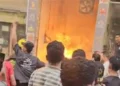 مصرع شخص في حريق مطعم بالبحيرة بالتزامن مع أول يوم افتتاح