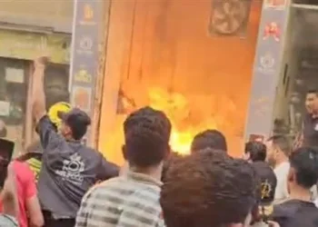 مصرع شخص في حريق مطعم بالبحيرة بالتزامن مع أول يوم افتتاح