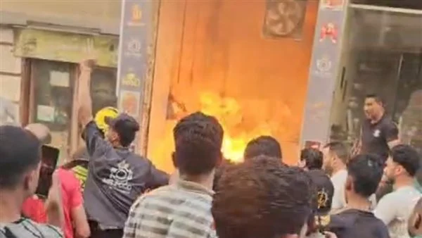 مصرع شخص في حريق مطعم بالبحيرة بالتزامن مع أول يوم افتتاح