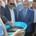 محافظ بني سويف يشهد إطلاق 250 ألف زريعة بلطي في النيل لدعم الثروة السمكية
