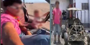 ضبط عامل سمح لصغير بقيادة سيارة سفاري في البحر الأحمر