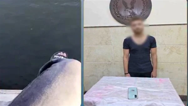 الداخلية تكشف تفاصيل فيديو محاولة شخص الانتحار بالبحيرة