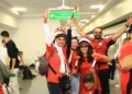 جماهير مصر تستقل المونوريل لدعم المنتخب في مواجهة أستراليا ‏(صور‏)