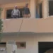 إصابة شخصين إثر سقوط حائط داخل مبنى بأكتوبر