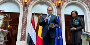 سفارة مصر في بلجيكا تحيي حفل العيد الوطني المصري