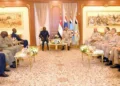 وزير الدفاع يبحث مع نظيره الكونغولي تعزيز التعاون العسكري وتطورات الأوضاع الإقليمية في إفريقيا