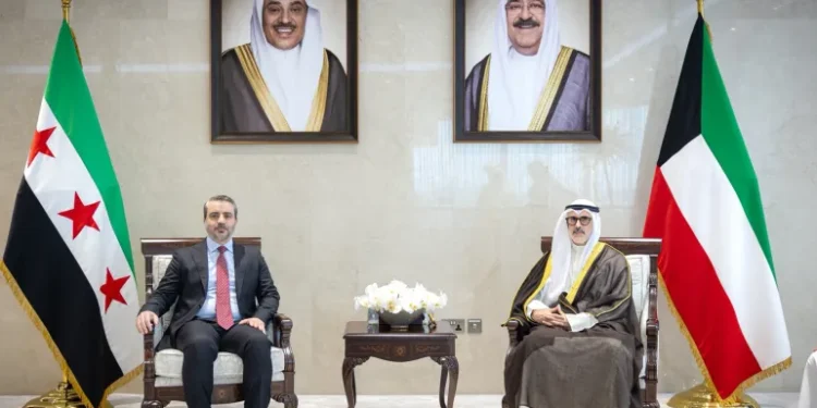 سوريا والكويت تتفقان على إنشاء لجنة تنسيق عليا لتعزيز التعاون وتبادل السفراء