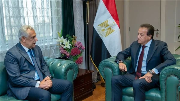 وزيرا الصحة والإنتاج الحربي يبحثان تسريع تنفيذ المشروعات القومية ودعم التأمين الصحي الشامل