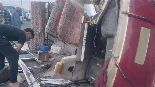 رحلة العمال تنتهي بمأساة.. ارتفاع وفيات حادث ميكروباص المنوفية