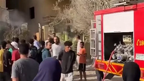 حريق جديد في محل تجاري بحدائق الأهرام.. والدفع بسيارات الإطفاء