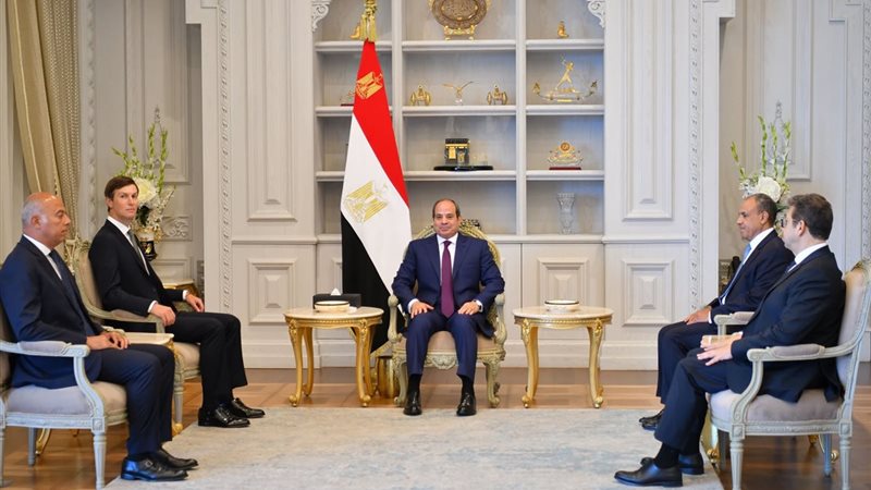 شادة أمريكية بدور مصر.. ماذا كشف لقاء السيسي وكوشنر؟