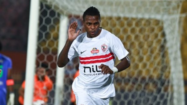 شيكو بانزا يمنح الزمالك التقدم أمام البنك الأهلي في الدوري الممتاز
