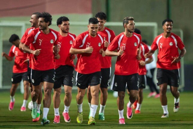 منتخب مصر يختتم استعداداته لمواجهة أنجولا في تصفيات أمم إفريقيا