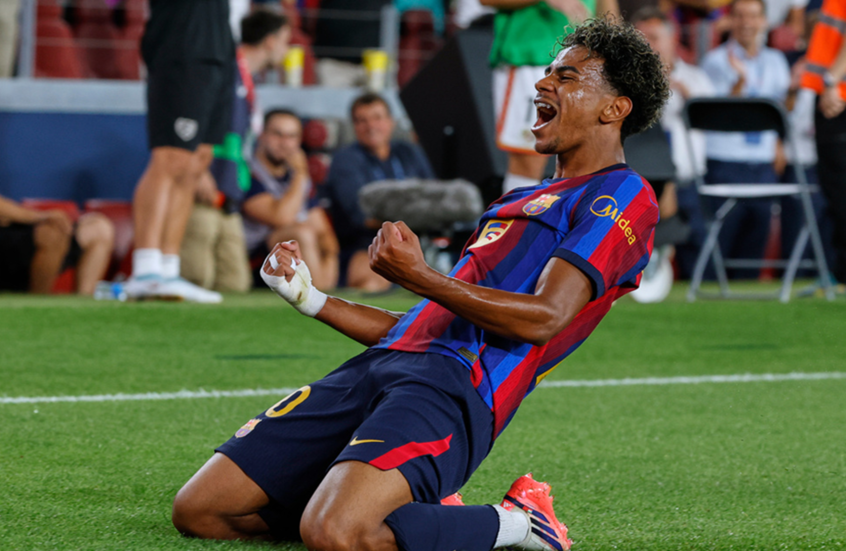 برشلونة يحسم الصفقة.. غابرييل جيسوس يرتدي القميص رقم 9 حتى 2029