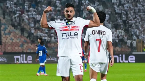 الزمالك يهزم أبو قير للأسمدة بثنائية نظيفة في الدوري الممتاز