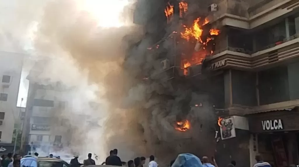 حريق مطعم كشري في بنها.. التضامن تبدأ حصر الخسائر تمهيدًا لتعويض المتضررين
