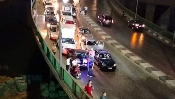تفاصيل إصابة 6 أشخاص من عائلة واحدة أعلى كوبري تحيا مصر