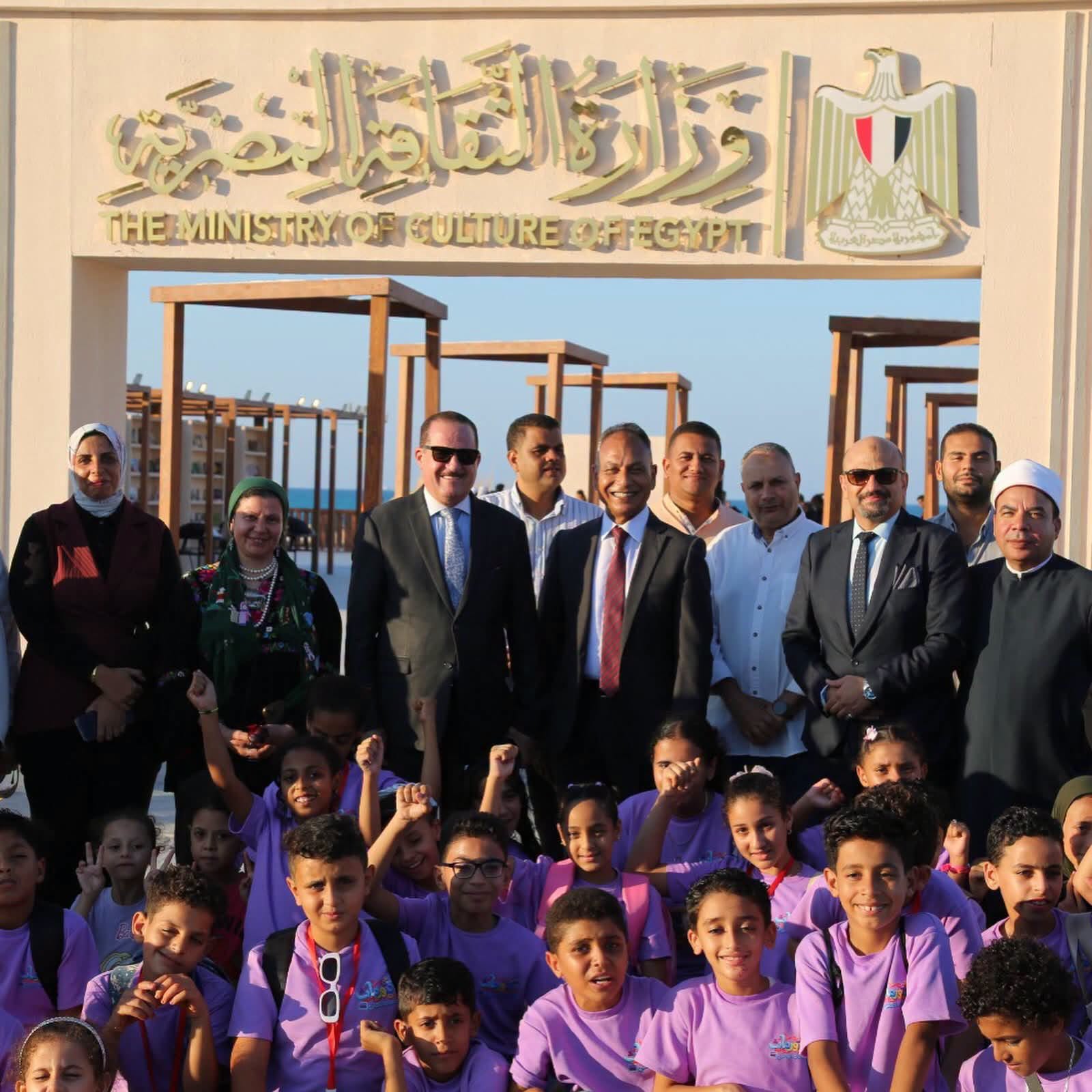 أمين عام «الأعلى للثقافة» يتفقد «ملتقى أطفال مصر» بالعلمين الجديدة