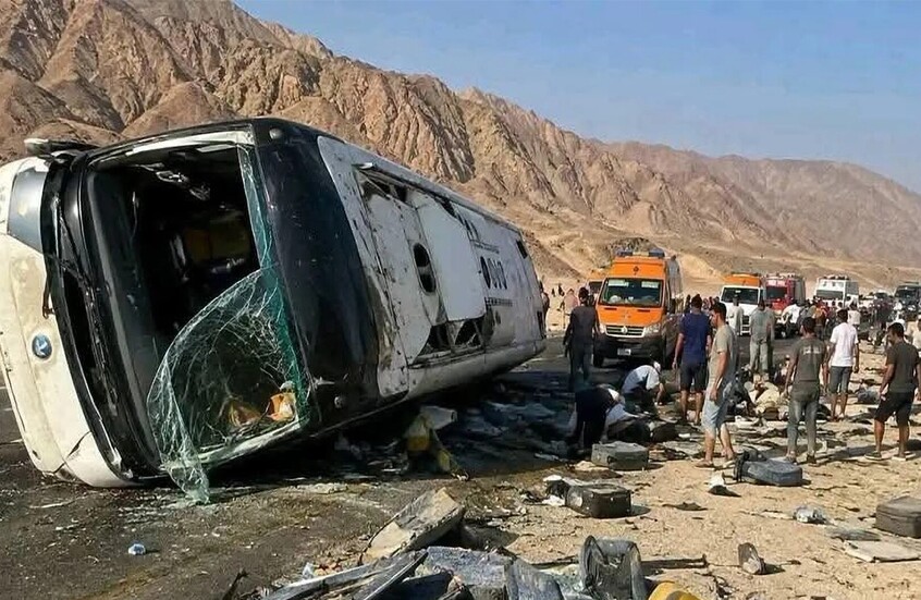 عودة جثامين 9 أردنيين إلى المملكة بعد حادث طريق نويبع – دهب